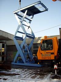 Hubtisch Scherenhubtisch Hydraulisch Doppelscherenhubtisch